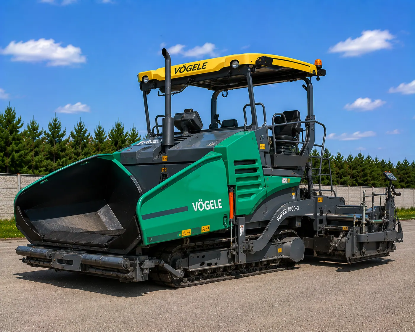Асфальтоукладчик Vogele Super 1800 в аренду